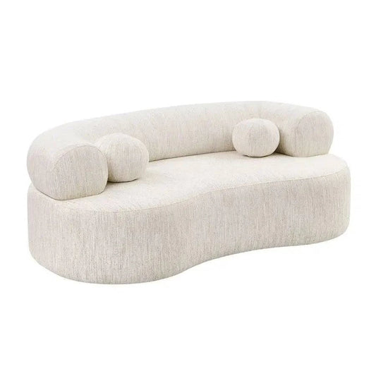 Rolls Two Seat Sofa Natural Linen - hearthora