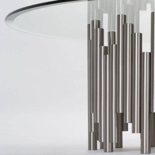 Rubell Silver Coffee Table - hearthora