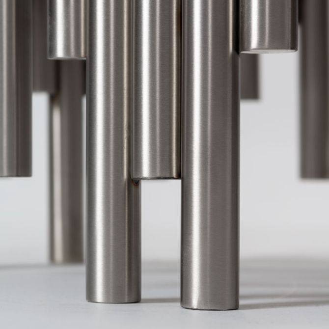 Rubell Silver Coffee Table - hearthora