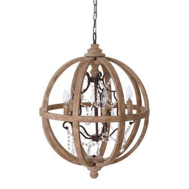 Pia 5 Arm Chandelier - hearthora