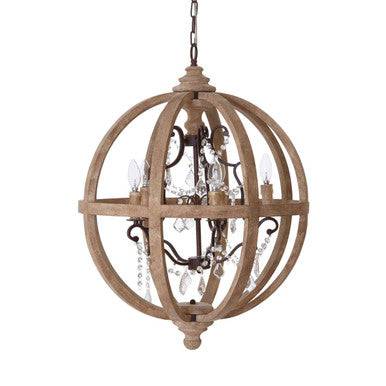 Pia 5 Arm Chandelier - hearthora