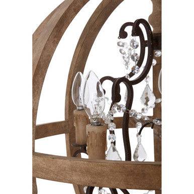 Pia 5 Arm Chandelier - hearthora