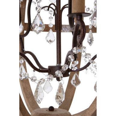 Pia 5 Arm Chandelier - hearthora