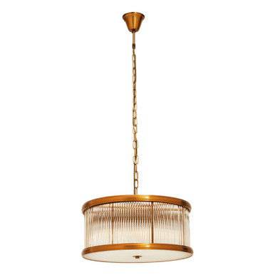 Kensington Townhouse 6 Bulb Pendant Light - hearthora
