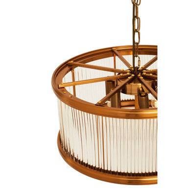 Kensington Townhouse 6 Bulb Pendant Light - hearthora