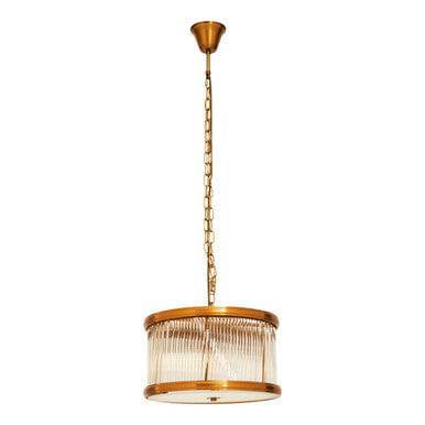 Kensington Townhouse 5 Bulb Small Bronze Pendant Light - hearthora