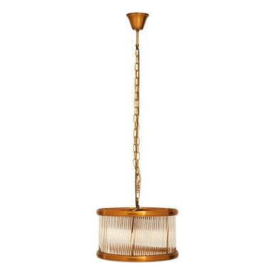 Kensington Townhouse 5 Bulb Small Bronze Pendant Light - hearthora