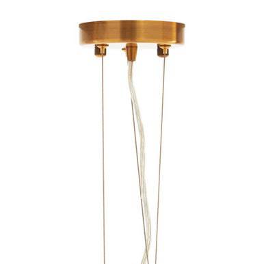 Kensington Townhouse 3 Bulb Bronze Pendant Light - hearthora