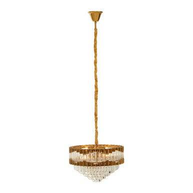 Babylon Four Bulb Antique Gold Chandelier - hearthora