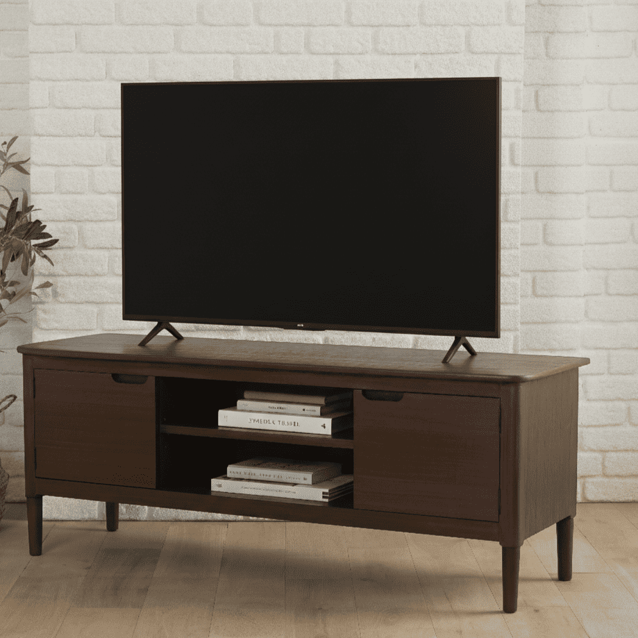 Norway Walnut TV Stand & Media Unit - hearthora