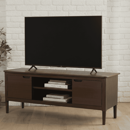 Norway Walnut TV Stand & Media Unit - hearthora