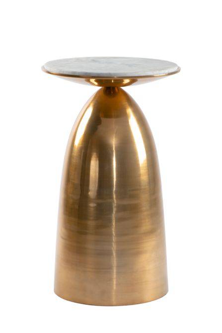 The Eclipse Marble Side Table - hearthora