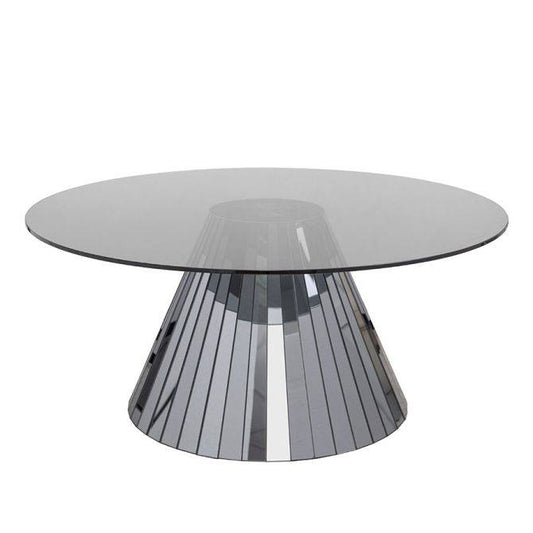 The Emmeline Smoked Mirror Coffee Table - hearthora