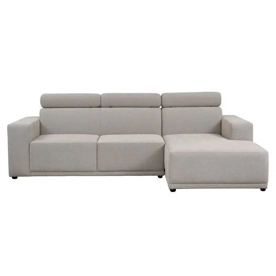 Heather Right hand Corner Sofa - Taupe - hearthora