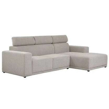 Heather Right hand Corner Sofa - Taupe - hearthora