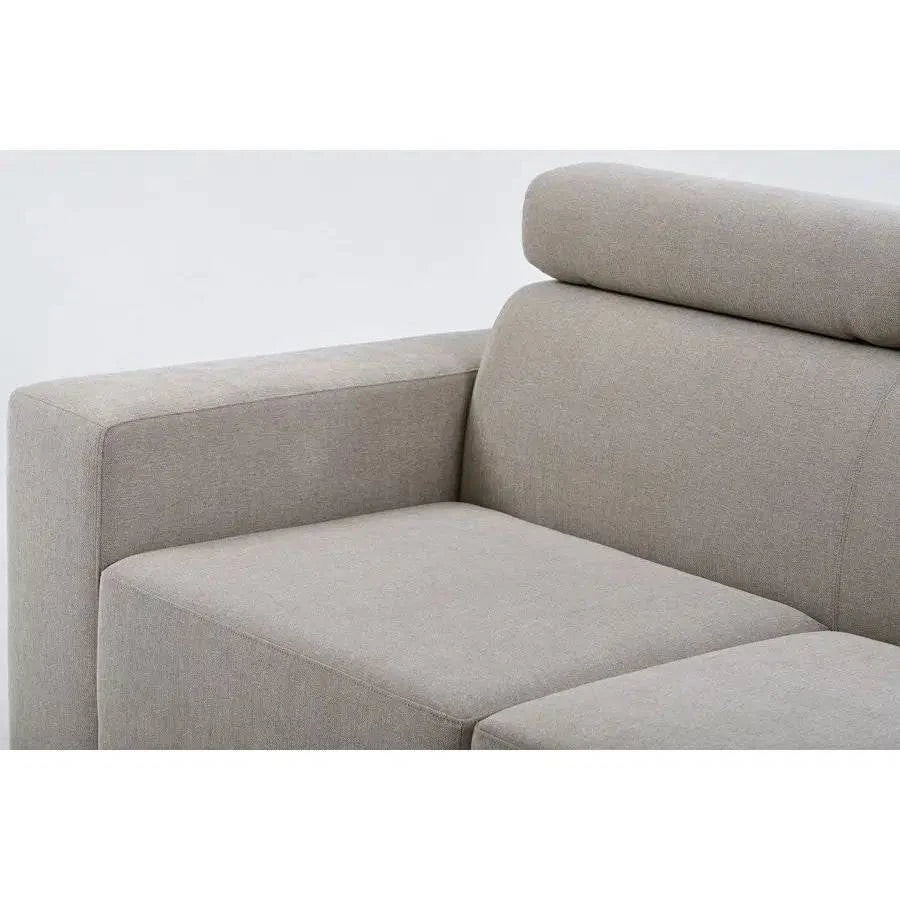 Heather Right hand Corner Sofa - Taupe - hearthora