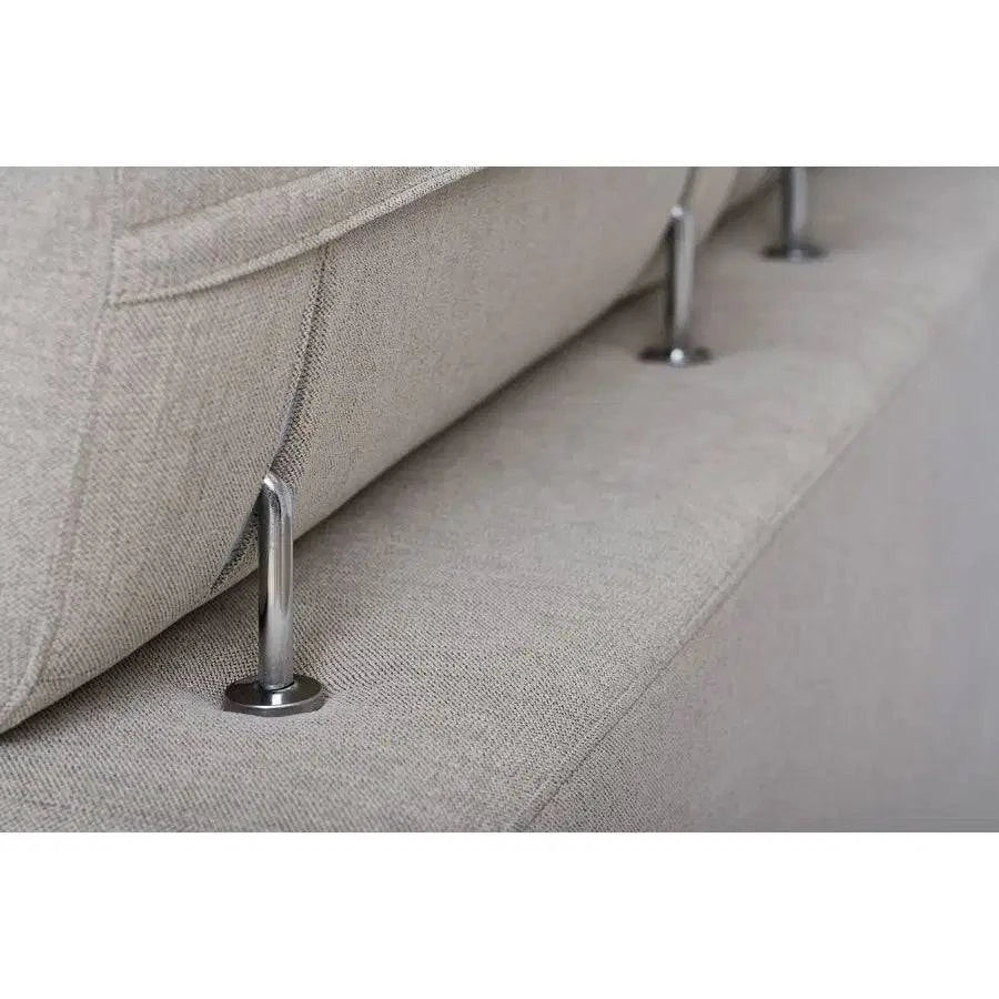 Heather Right hand Corner Sofa - Taupe - hearthora