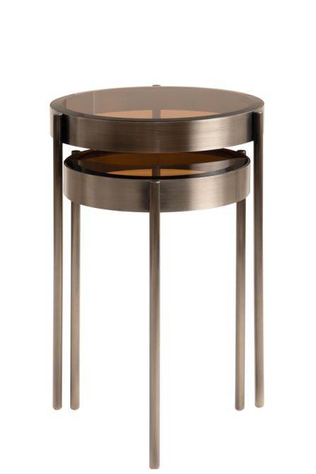 Orion Bronze Nesting Side Tables - hearthora