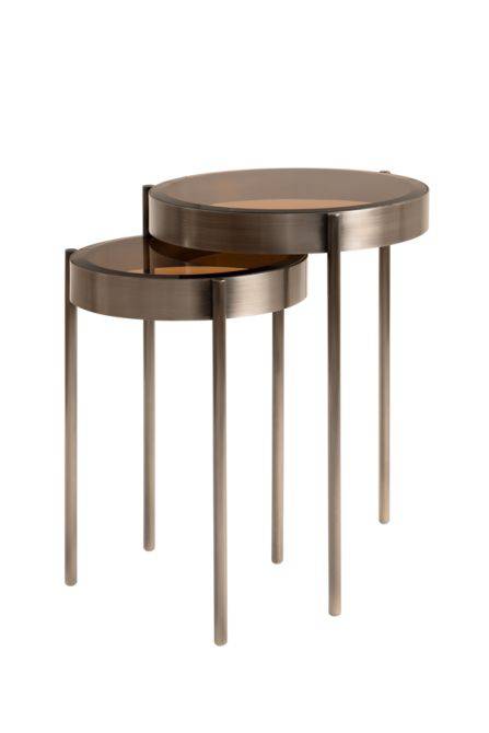 Orion Bronze Nesting Side Tables - hearthora