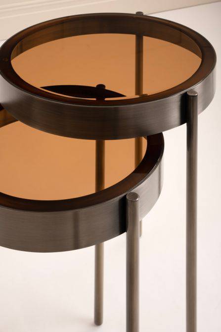 Orion Bronze Nesting Side Tables - hearthora