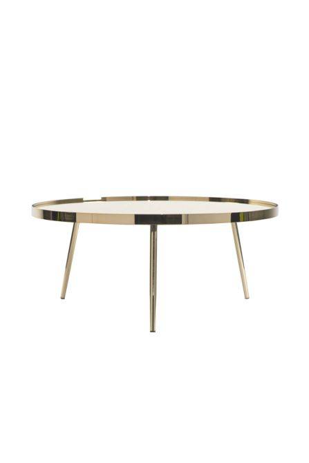 Panatella Brass Coffee Table - hearthora