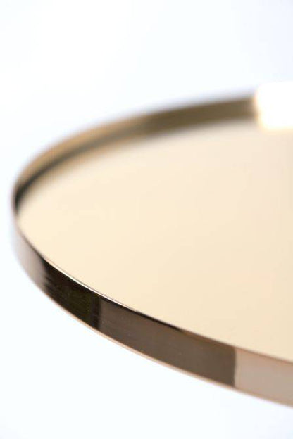 Panatella Brass Side Table - hearthora