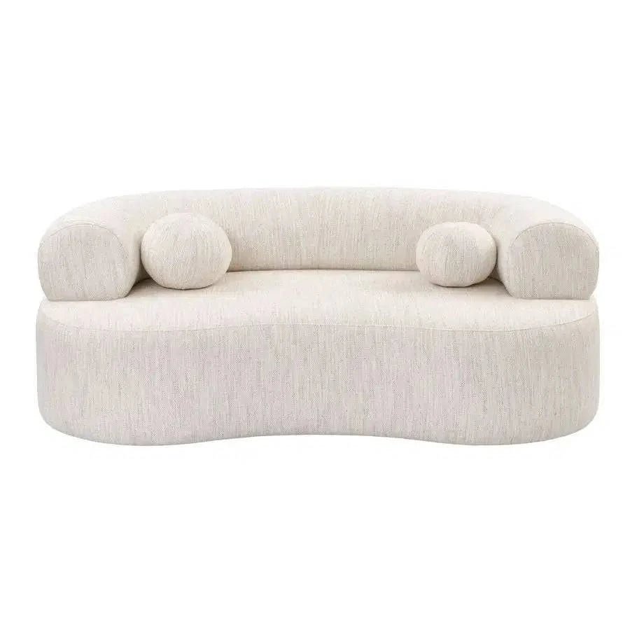 Rolls Two Seat Sofa Natural Linen - hearthora