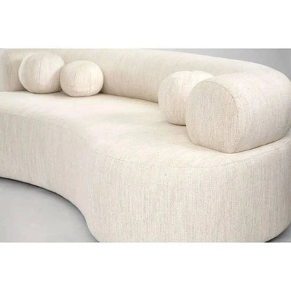 Rolls Two Seat Sofa Natural Linen - hearthora