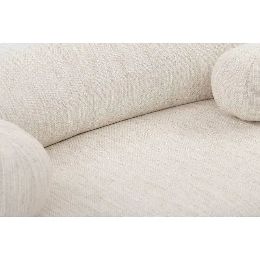 Rolls Two Seat Sofa Natural Linen - hearthora