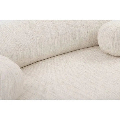 Rolls Two Seat Sofa Natural Linen - hearthora